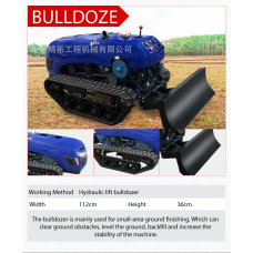 Bulldozer- Remote Controlled Tractor Accessory